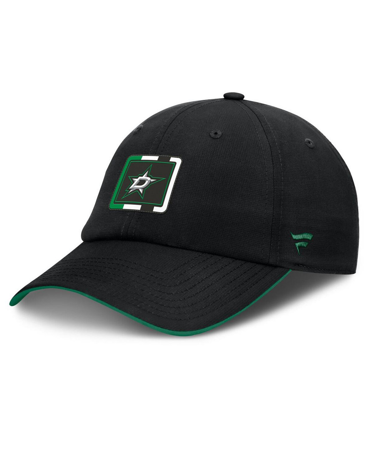 Men's Black/Green Dallas Stars Authentic Pro Ripstop Adjustable Hat Fanatics