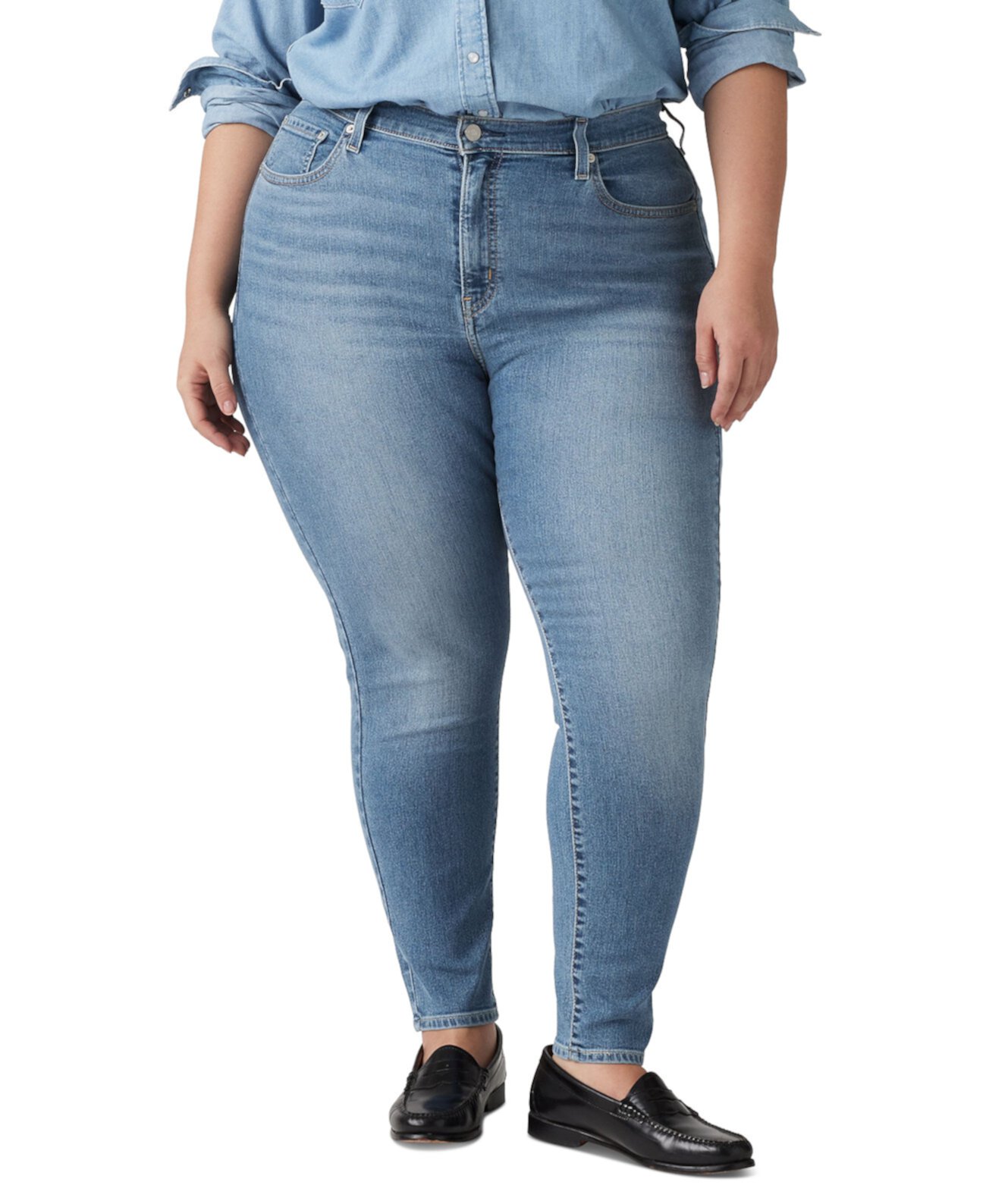 Levi’s® Plus Size 721 High-Rise Skinny Jeans, Exclusively at Macys Levi's®