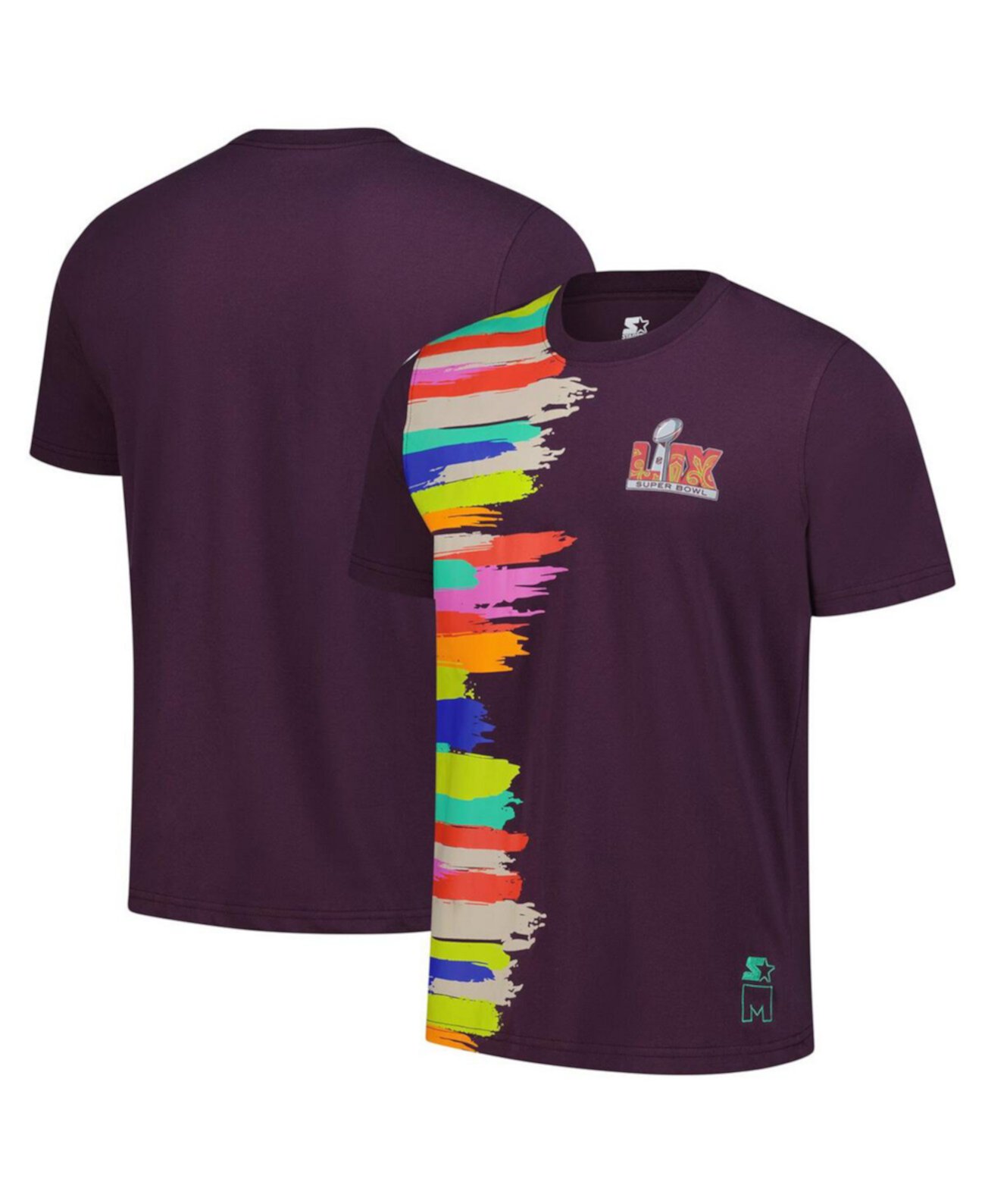 Men's Maroon Super Bowl LIX The Painted Jazz T-Shirt Starter