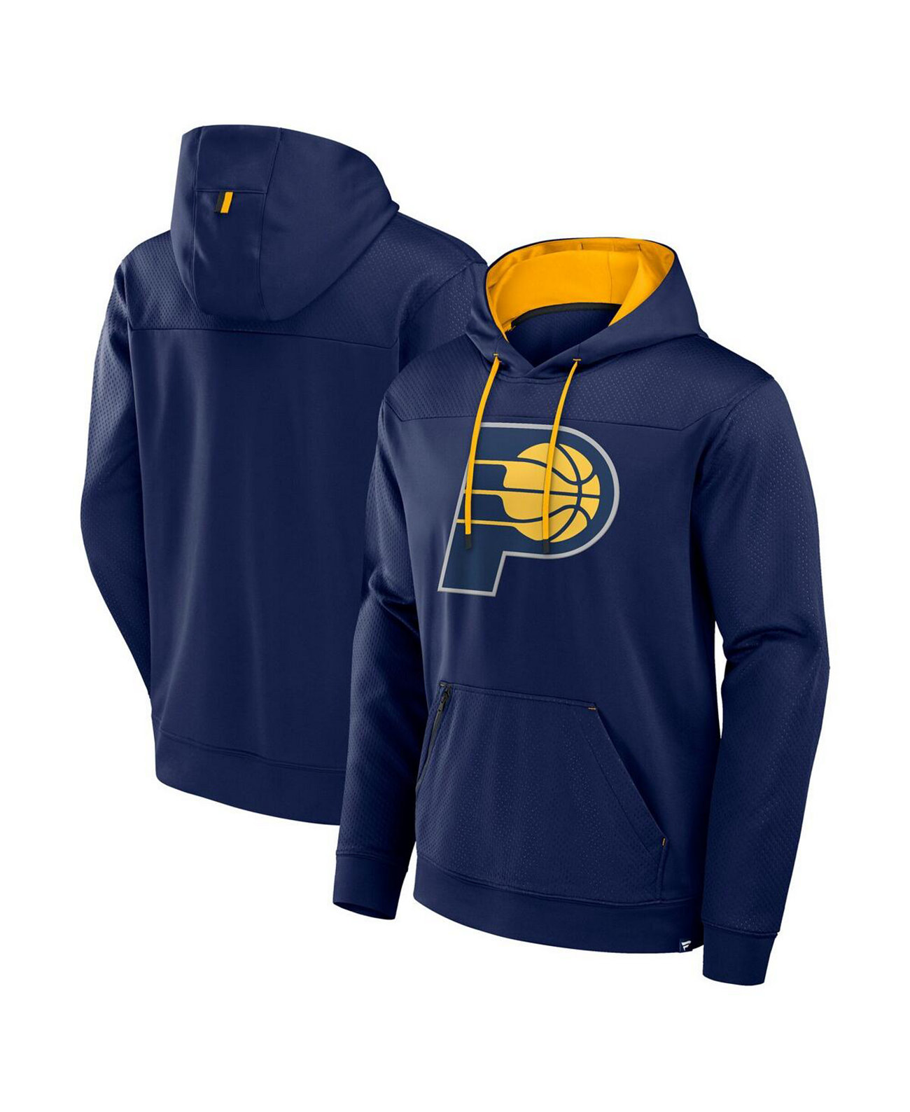 Men's Navy Indiana Pacers Reserve Defender Pullover Hoodie Fanatics