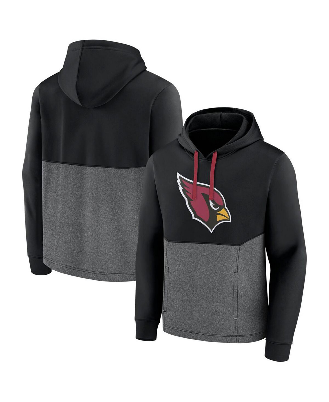 Men's Black Arizona Cardinals Winter Camp Pullover Hoodie Fanatics