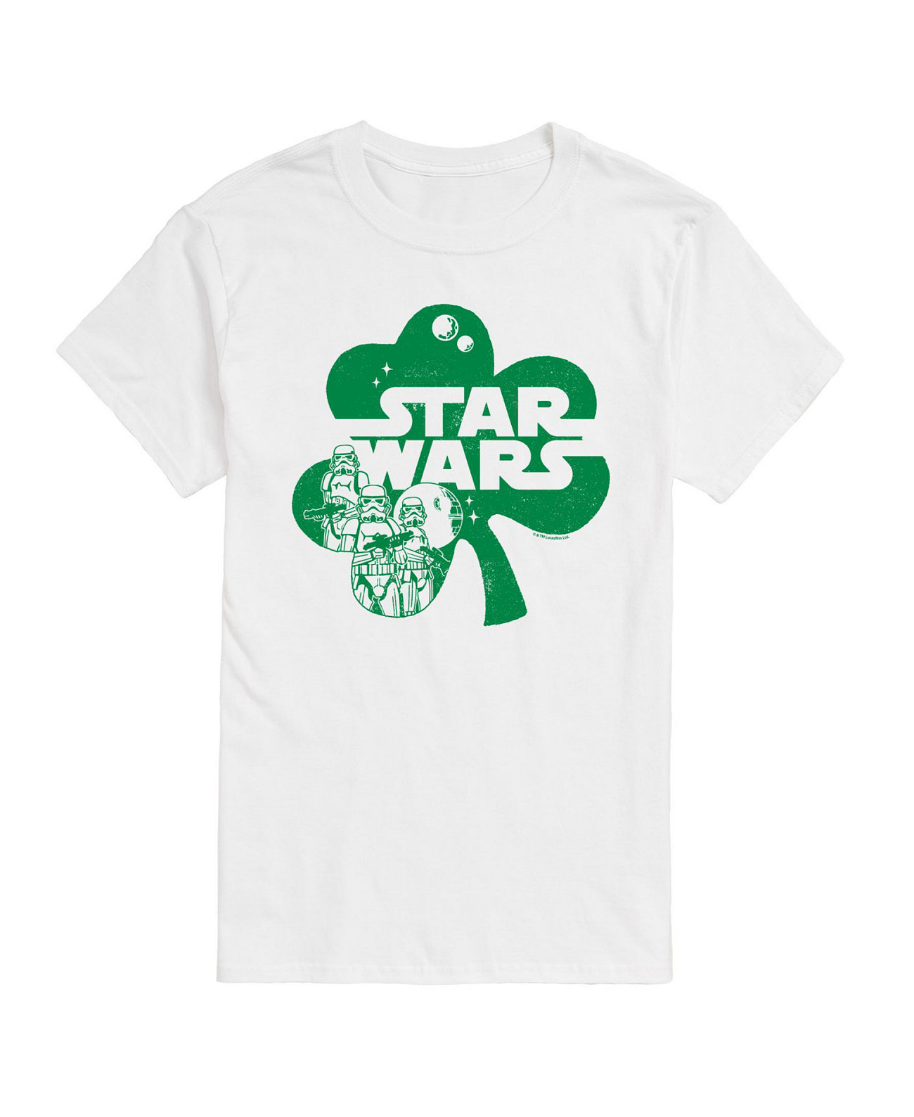 Men's Star Wars St Patricks Day Short Sleeve T-Shirt Airwaves