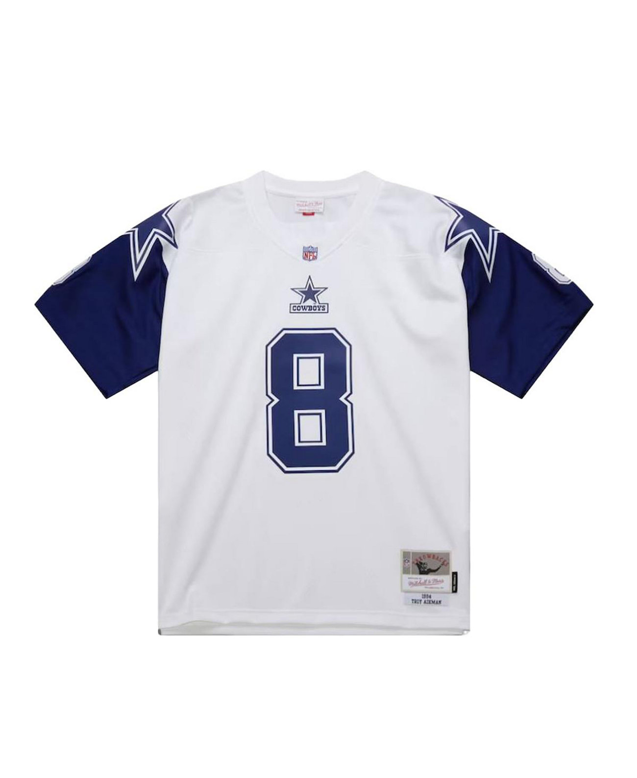 Men's Troy Aikman White Dallas Cowboys 1994 Alternate Legacy Replica Jersey Mitchell & Ness