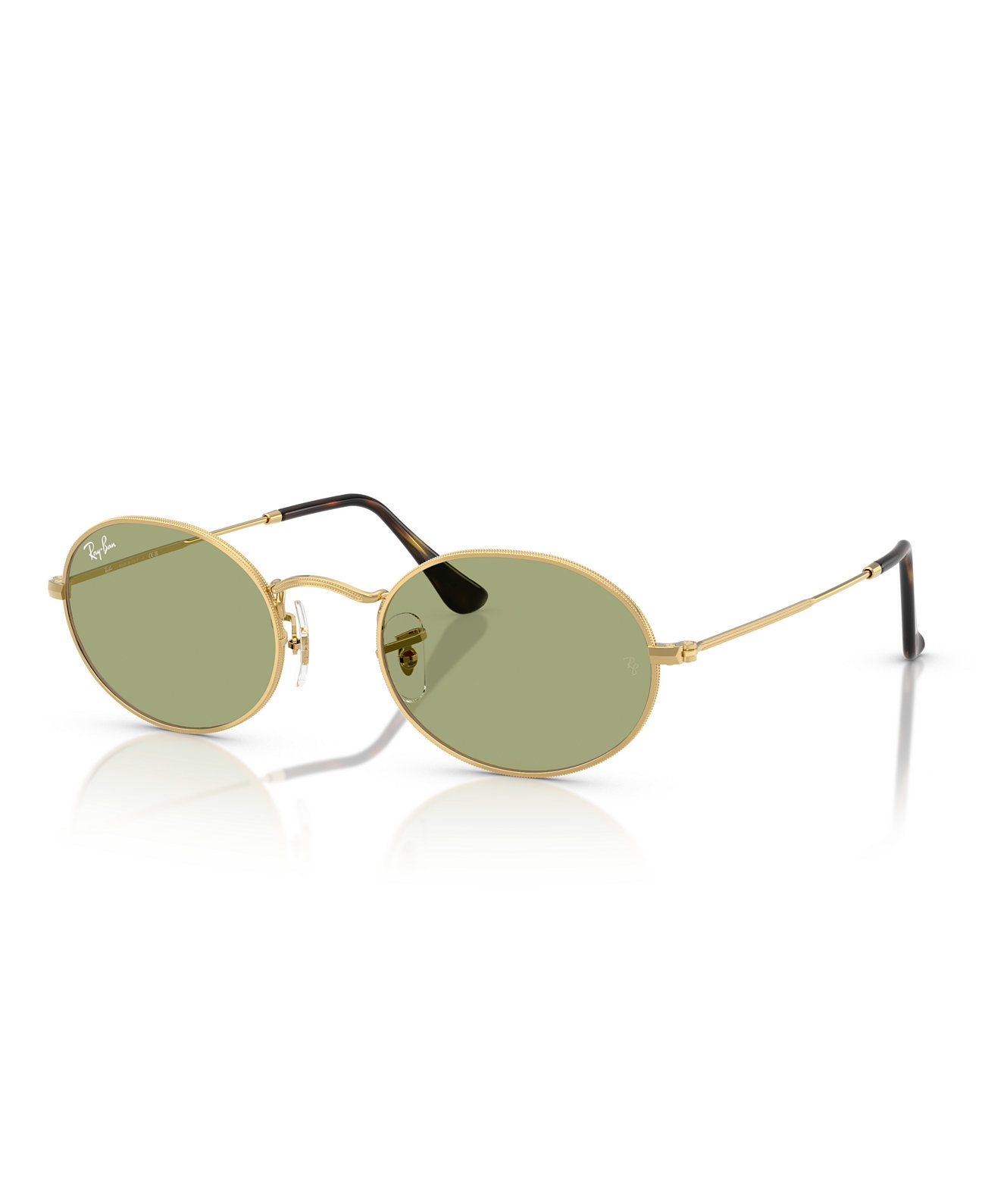 Unisex Oval Metal Sunglasses, RB3547 Ray-Ban