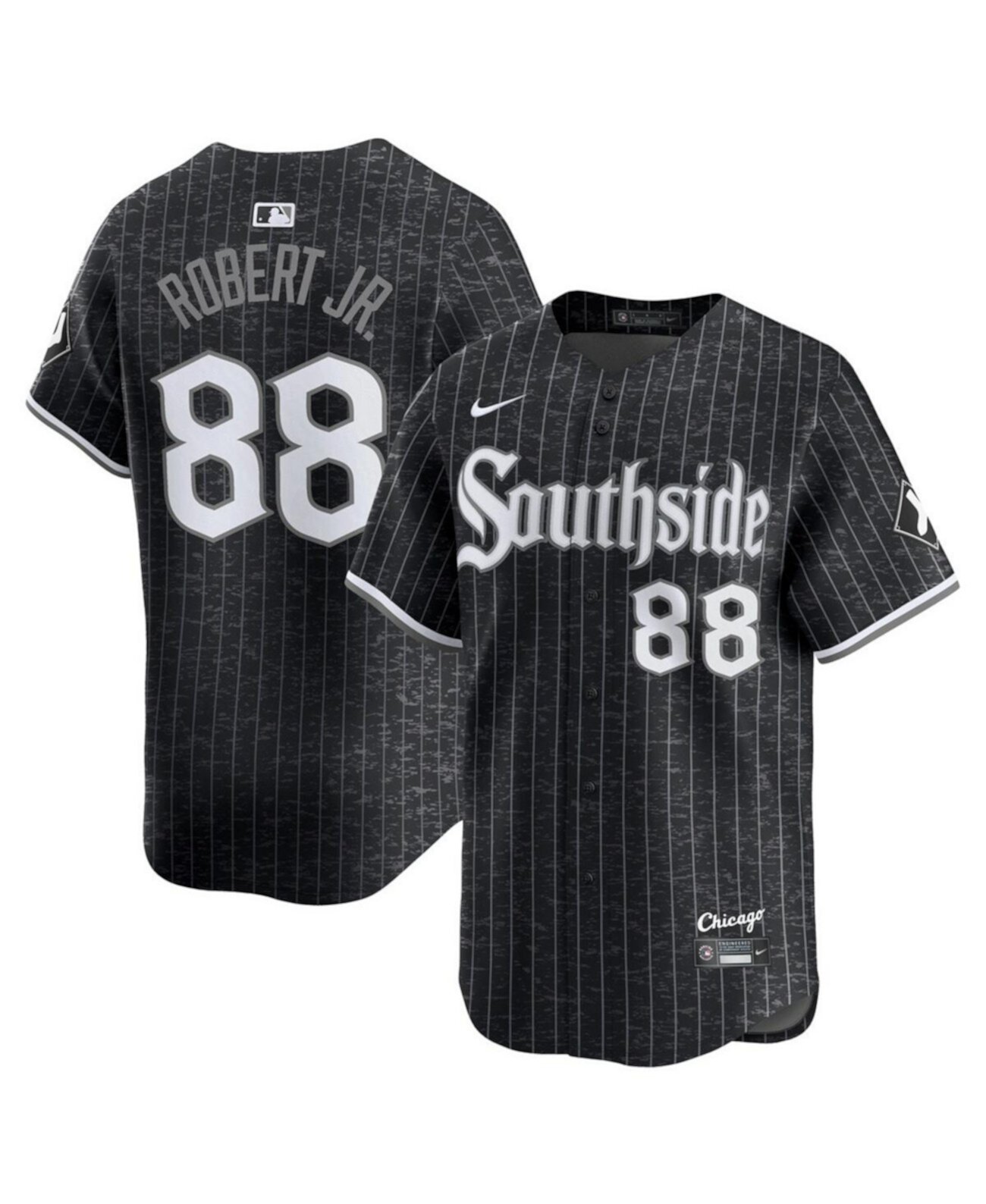 Men's Luis Robert Jr. Black Chicago White Sox City Connect Limited Player Jersey Nike