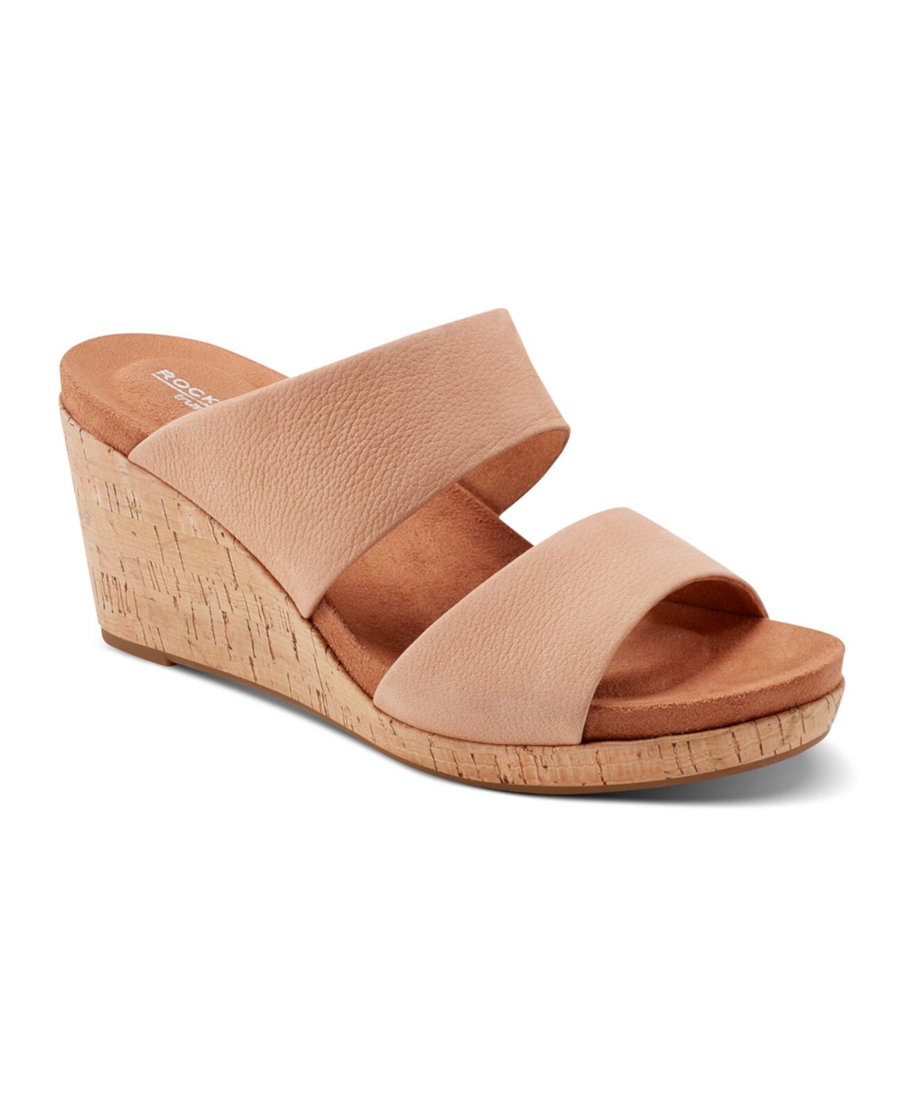 Women's Briah II Slide Slip-On Wedge Sandals Rockport