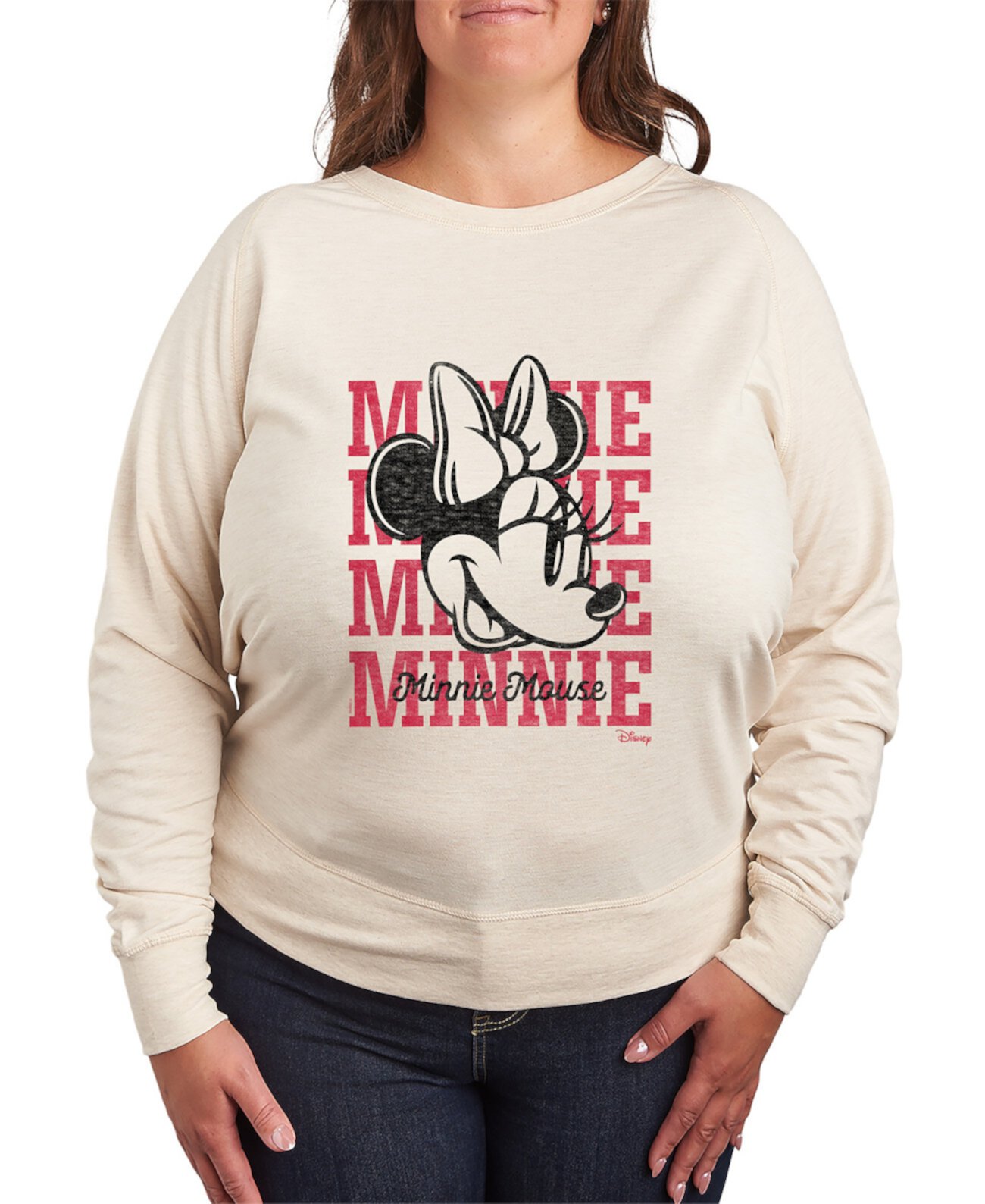 Plus Size Disney Minnie Mouse Graphic Pullover T-shirt Hybrid Apparel