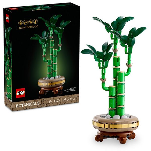 LEGO Botanicals Lucky Bamboo Building Set for Adults 10344 (325 Pieces) Lego