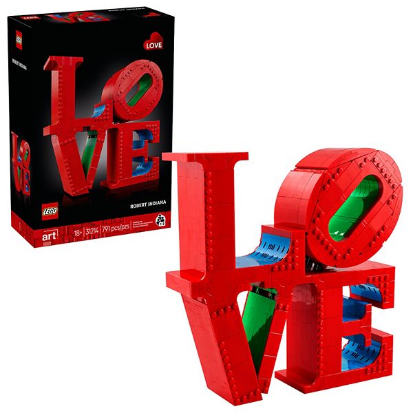 LEGO Art LOVE Collectible Building Set 31214 (791 Pieces) Lego