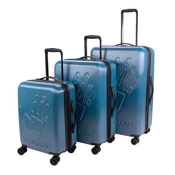 Body Glove Redondo 3-Piece Hardside Spinner Luggage Set Body Glove