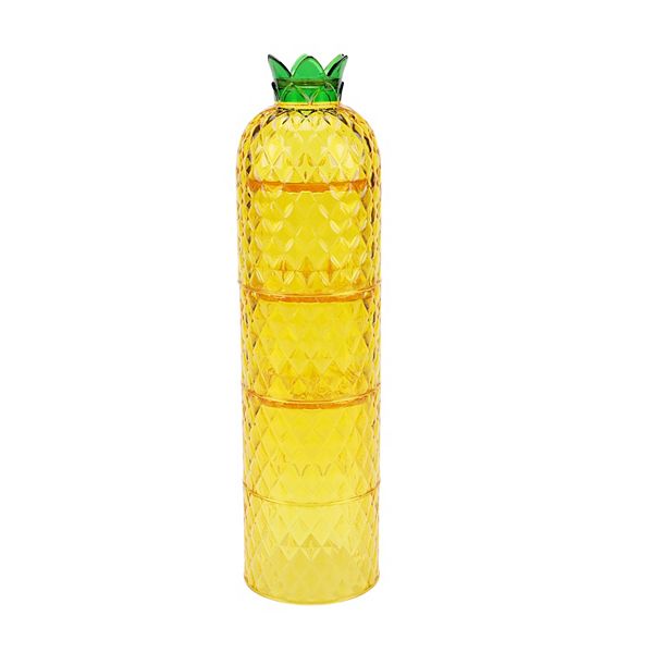 Celebrate Together™ Summer 4-pc. Pineapple Stacking Plastic Tumblers Set Celebrate Together