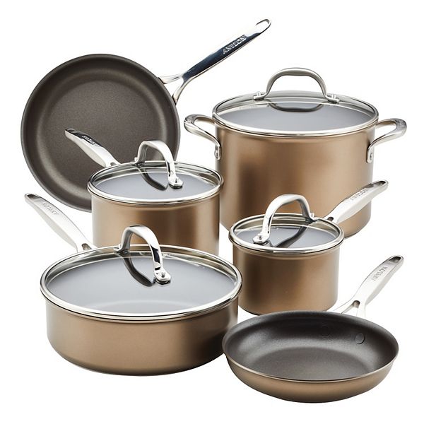 Anolon Ascend 10-pc. Hard Anodized Nonstick Cookware Set Anolon