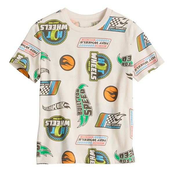 Boys 4-12 Jumping Beans® Hot Wheels All Over Print Graphic Tee Jumping Beans