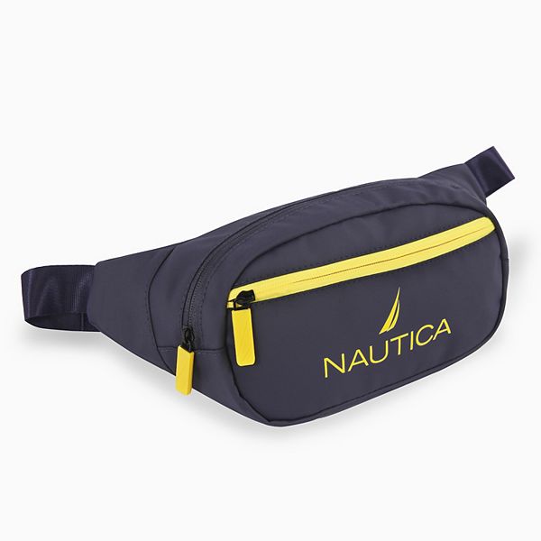 Nautica Navy/Yellow Fanny Pack Nautica