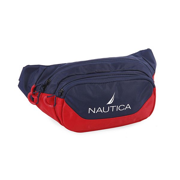 Nautica Navy/Red Fanny Pack Nautica