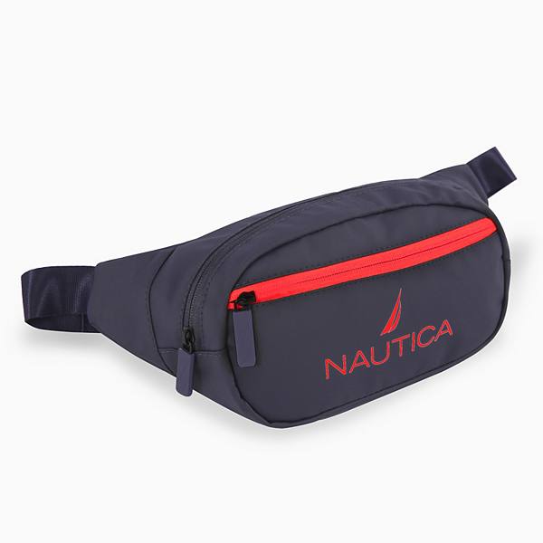 Nautica Navy/Red Fanny Pack Nautica