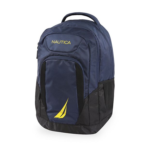 Nautica Sail Navy/Yellow Backpack Nautica