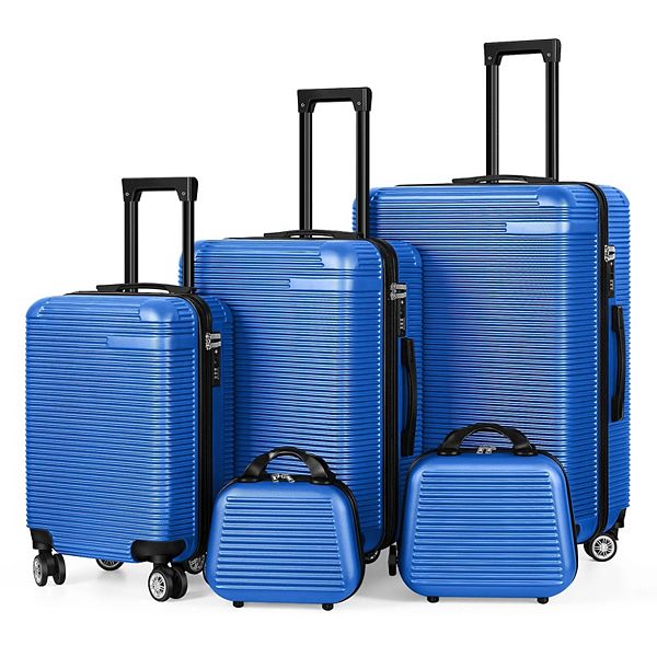 Hikolayae Horizon 5-Piece Hardside Spinner Luggage Set Hikolayae