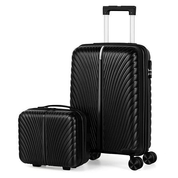 Hikolayae Blooming 2-Piece Hardside Spinner Luggage Set Hikolayae