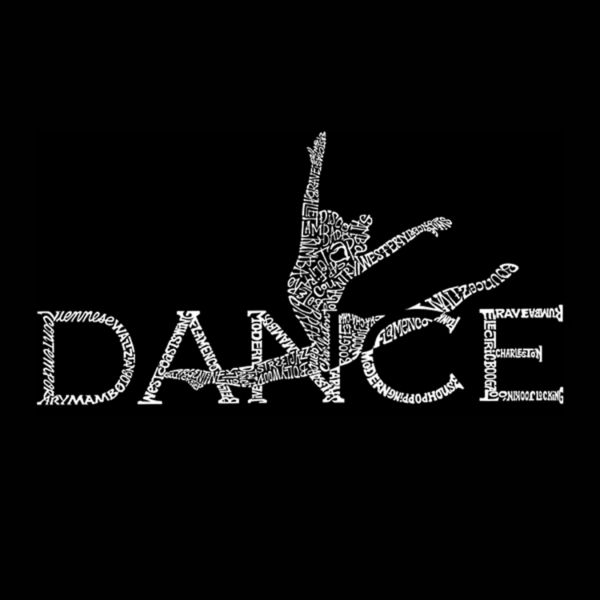 Dancer - Women's Word Art T-Shirt LA Pop Art