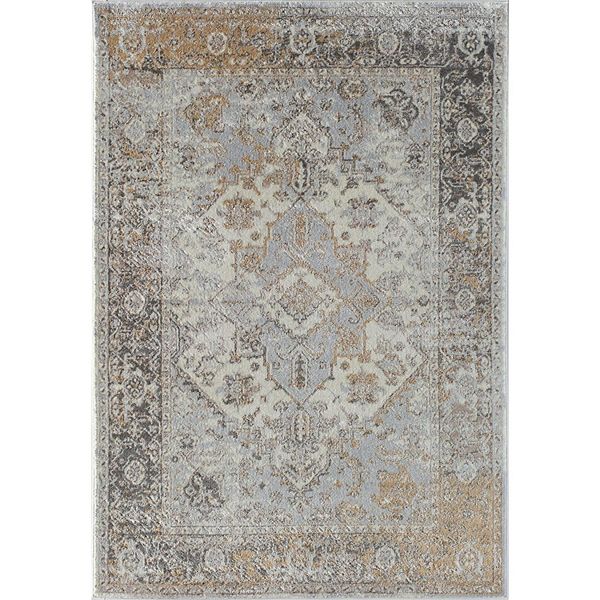 Rugs America Lennox Gray Charm Area Rug Rugs America