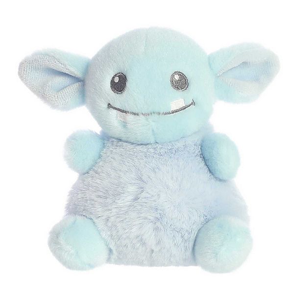 ebba Small Blue Little Monsters 5.5" Baby Gribble Goblin Blue Playful Baby Stuffed Animal ebba