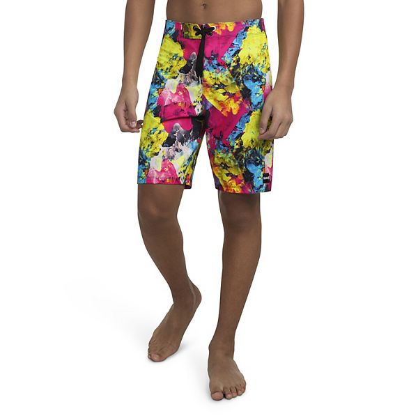 Boys 8-20 Hurley Watercolor Splatter Swim Boardshorts Hurley