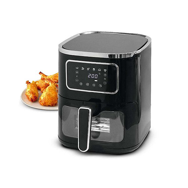 Lumme 5l Air Fryer Digital, Black Lumme