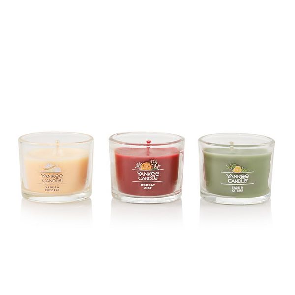 Yankee Candle 3-pc. Holiday Party Mini Candle Set Yankee Candle