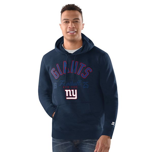 Men's Starter  Charcoal New York Giants Pullover Hoodie Starter