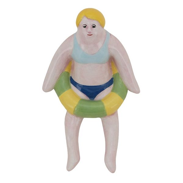 Celebrate Together™ Summer Lounging Ceramic Swimmer Table Decor Celebrate Together