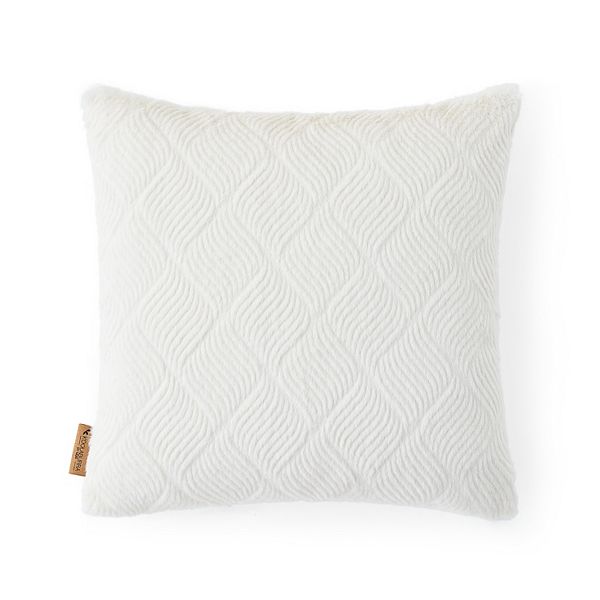 Koolaburra by UGG Gwen Embossed Faux Fur Throw Pillow Koolaburra by UGG