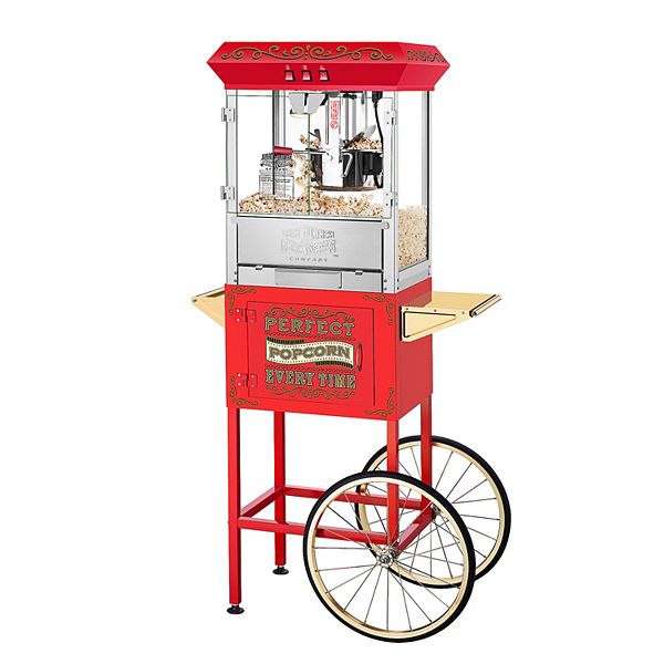 Perfect Popper 10oz Popcorn Machine with Cart by Great Northern Popcorn Great Norther Popcorn