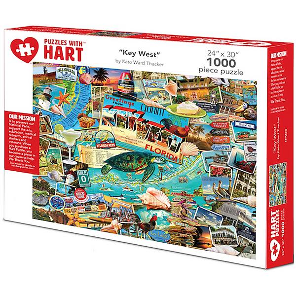 Hart Puzzles Key West 1000-Piece Puzzle Hart Puzzles