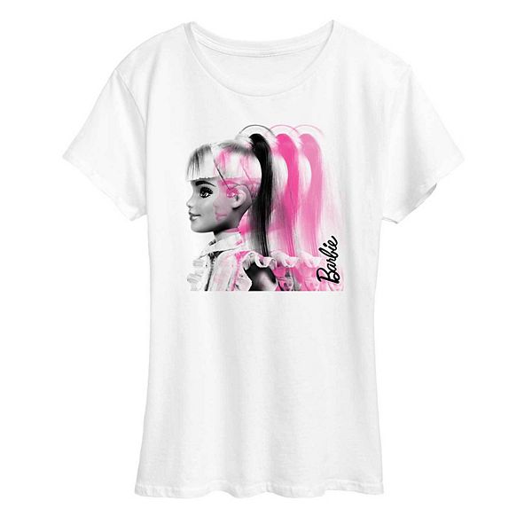 Women's Barbie® Pink Profile Graphic Tee Barbie