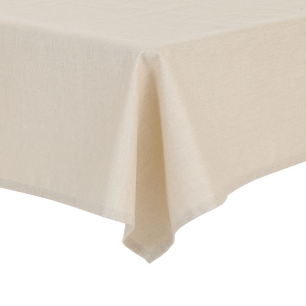 Rectangle Wrinkle-resistant Washable Polyester Linen Table Cover, 35" X 35" Unique Bargains