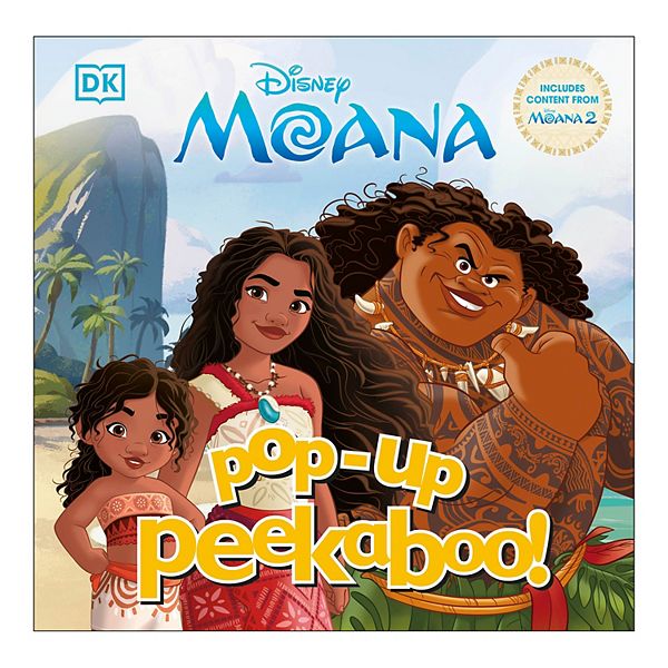 Pop-Up Peekaboo! Disney Moana by DK Children's Board Book Penguin Random House