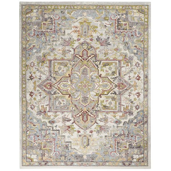 Nourison Juniper Medallion Indoor Area Rug RugMarketPlace