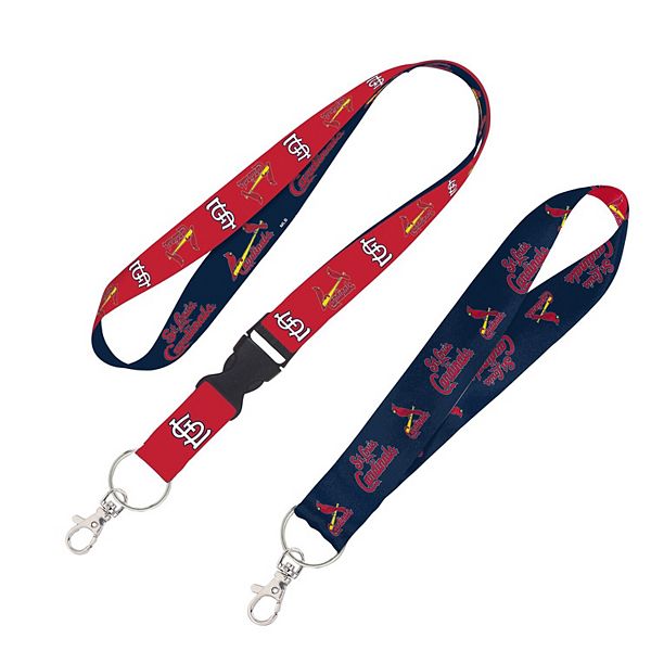 WinCraft St. Louis Cardinals 2-Pack Lanyard with Detachable Buckle & Key Strap Set Wincraft