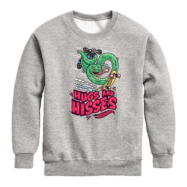 Boys 8-20 Hot Wheels Hugs & Hisses Fleece Sweatshirt Hot Wheels