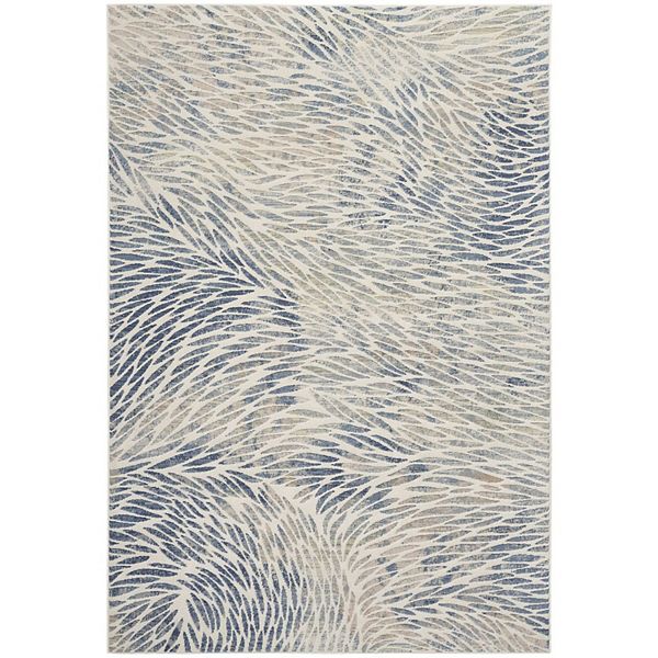 Nourison Splendid Modern Movement High-low Indoor Area Rug RugMarketPlace