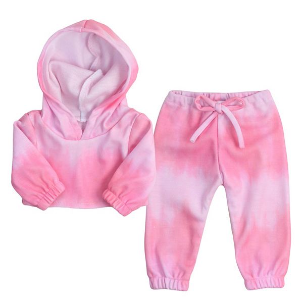 Sophia's   Doll  Tie Dye Hoodie & Sweatpants Sophia's