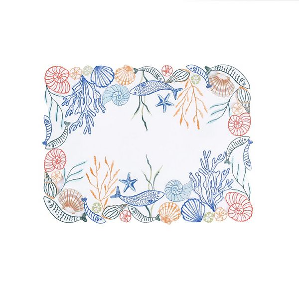 Celebrate Together™ Summer Sea Life Cut-Out Placemat Celebrate Together