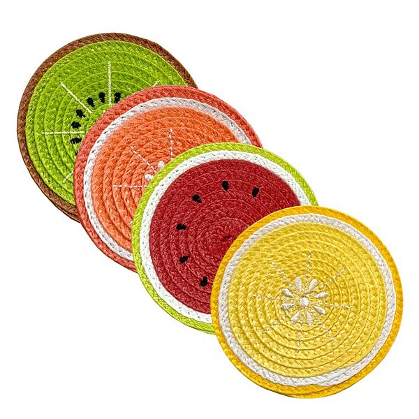 Celebrate Together™ Summer 4-pk. Fruit Slice Coasters Celebrate Together