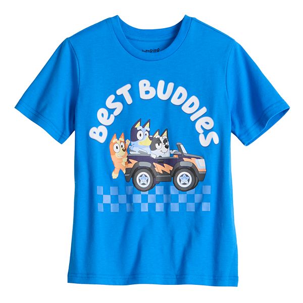 Boys 4-12 Jumping Beans® Bluey Best Buddies Car Ride Graphic Tee Jumping Beans