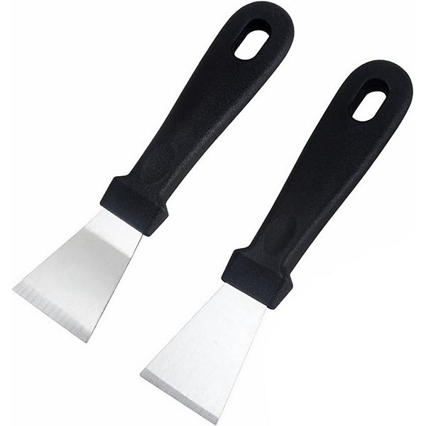 2-Piece Stainless Steel Kitchen Spatula Set Stock Preferred