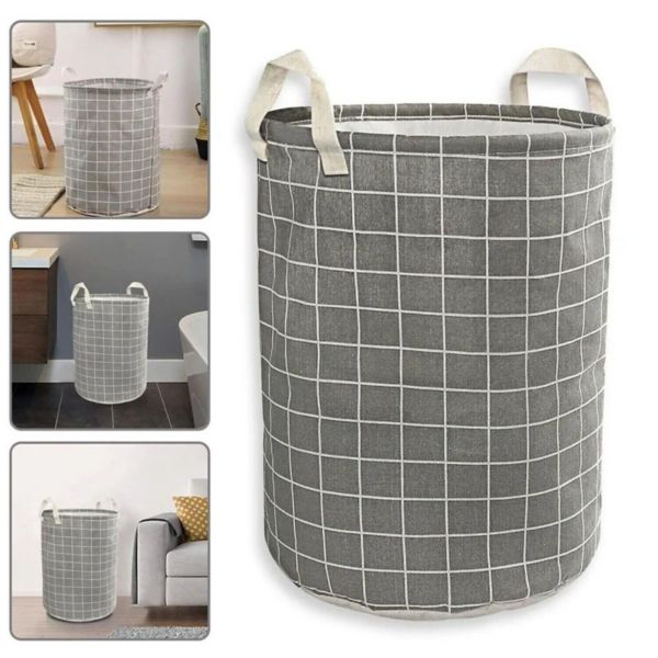 Foldable Laundry Hamper: Clothes Storage Bag For Home And Dorm Stock Preferred