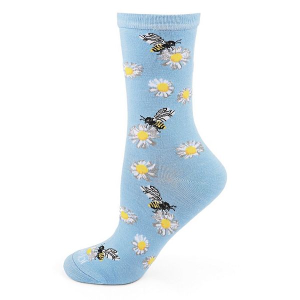 Daisy Bees Crew Sock Memoi