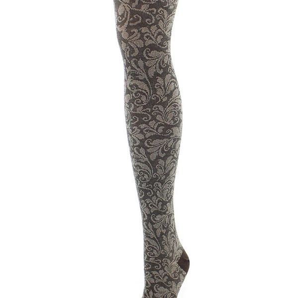 Fall Fashion Flirtatious Filigree Sweater Tights Memoi