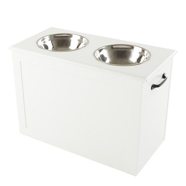 PetMaker Elevated Dog Bowls with Storage PetMaker